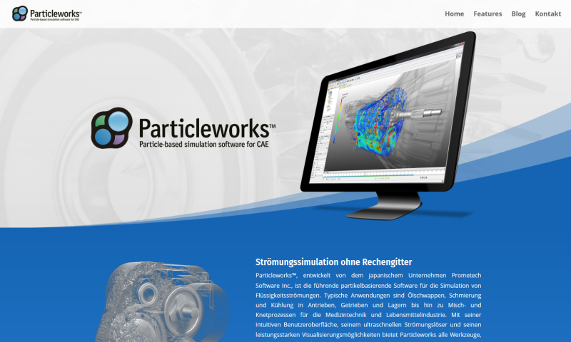 Release von particleworks.de für den deutschsprachigen Raum